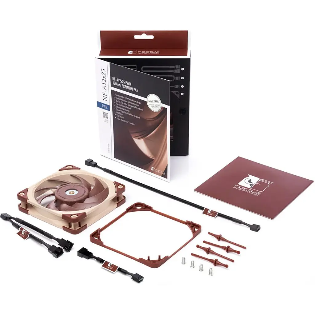 Корпусний вентилятор Noctua NF-A12X25 PWM [168024] - фото 6