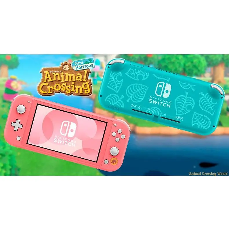 Портативна ігрова консоль Nintendo Switch Lite Animal Crossing: New Horizons Timmy & Tommy Aloha Edition [102927] - фото 4