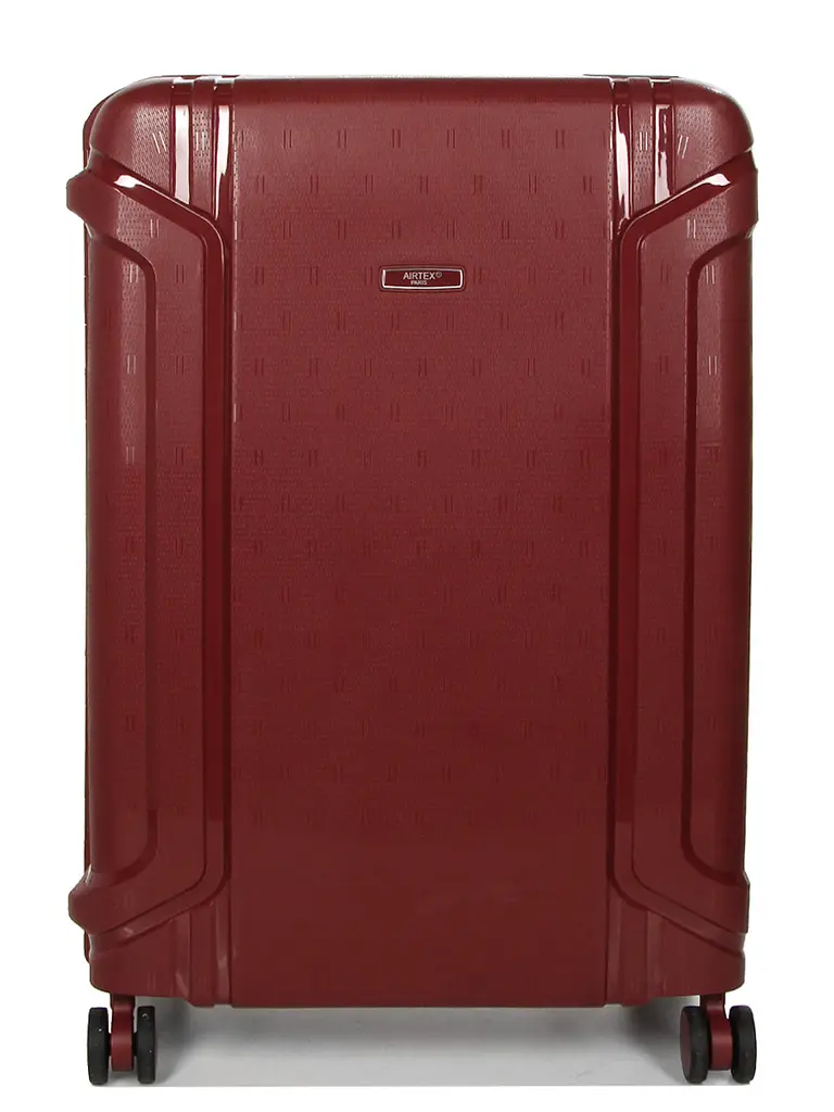 Валіза середня M поліпропілен Airtex 645 76л 68×47×28 см Червона - фото 3