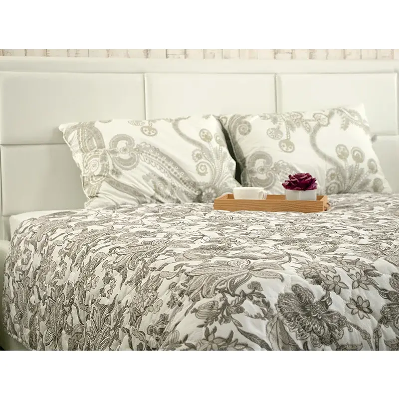Ковдра вовняна літня Руно Comfort Luxury 200х220 см бежева - фото 8