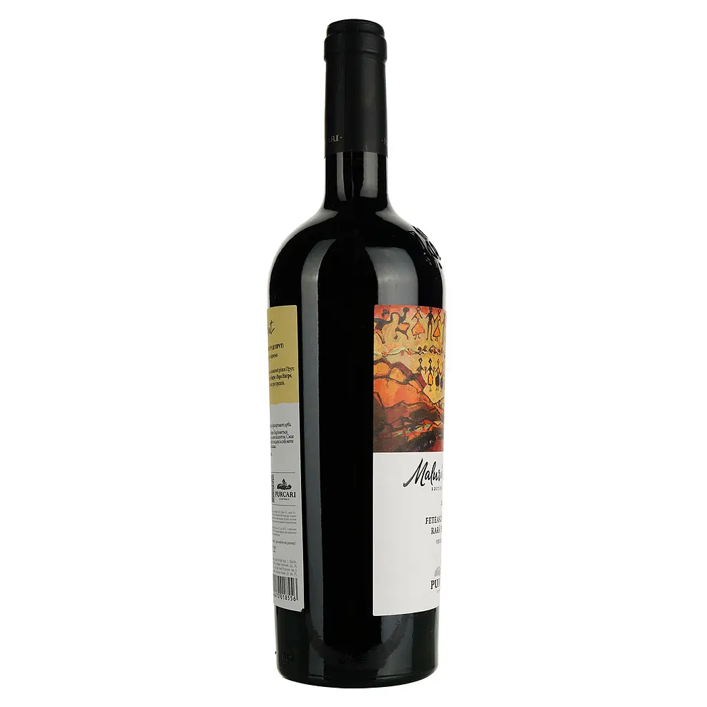 Вино Purcari Maluri de Prut Feteasca Neagra&Rara Neagra, 13,5%, 0,75 л (AU8P035) - фото 2