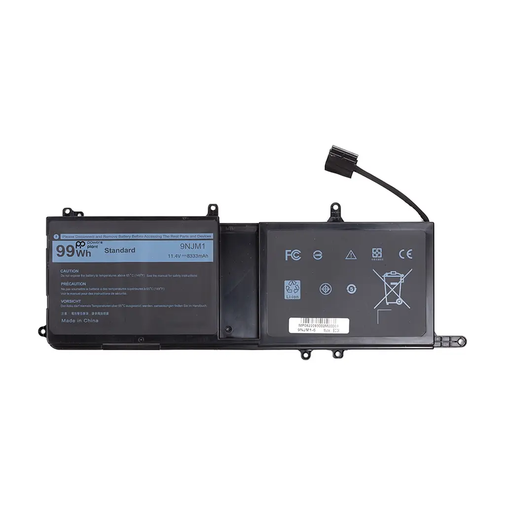 Акумулятор до ноутбука PowerPlant Dell Alienware 15 R3 (9NJM1) 11.4V 8333mAh (NB530007)