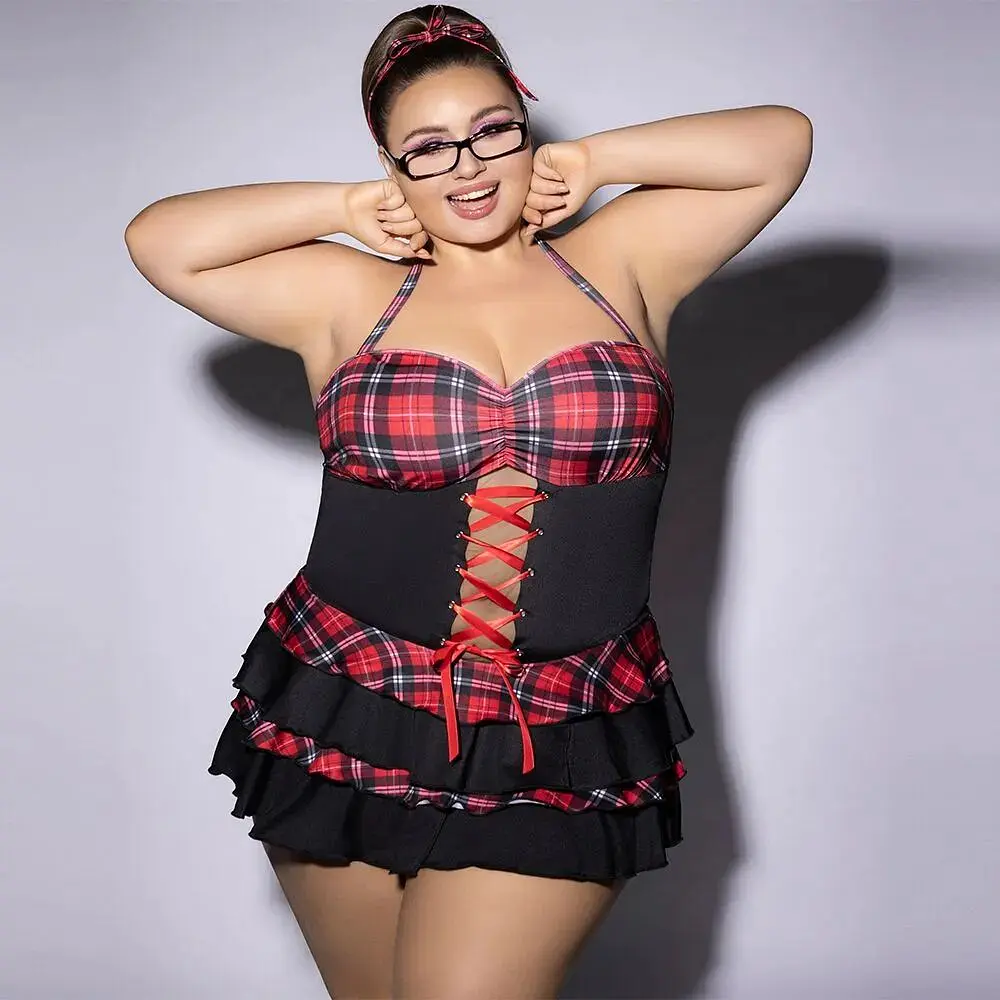 Эротический костюм JSY P61113 Plus Size - фото 2