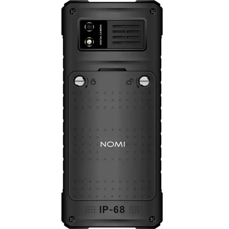 Мобильный телефон Nomi i2420 Black-grey - фото 2