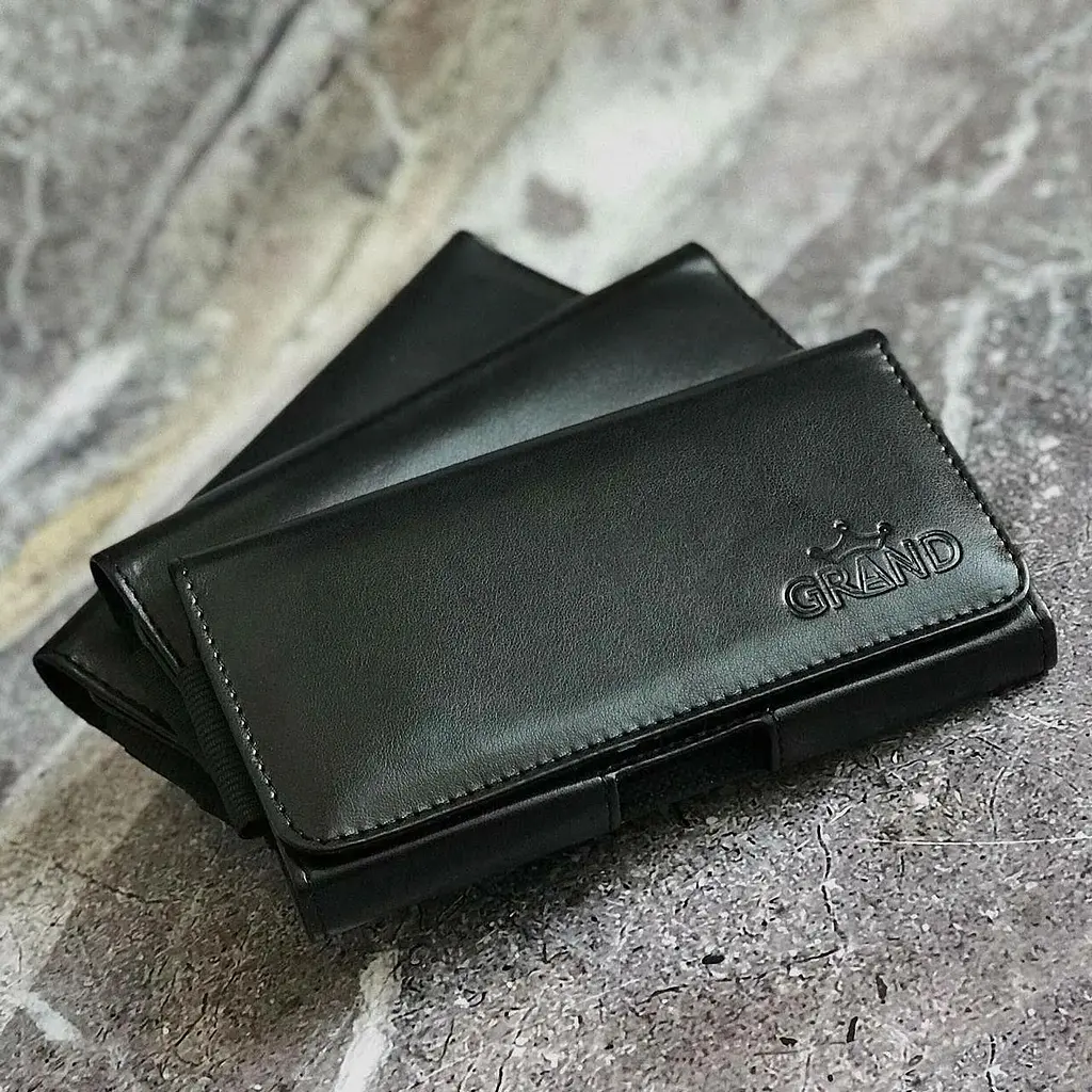 Чехол на пояс - карман Grand горизонтальный Nokia 206 215 220 222 - фото 6