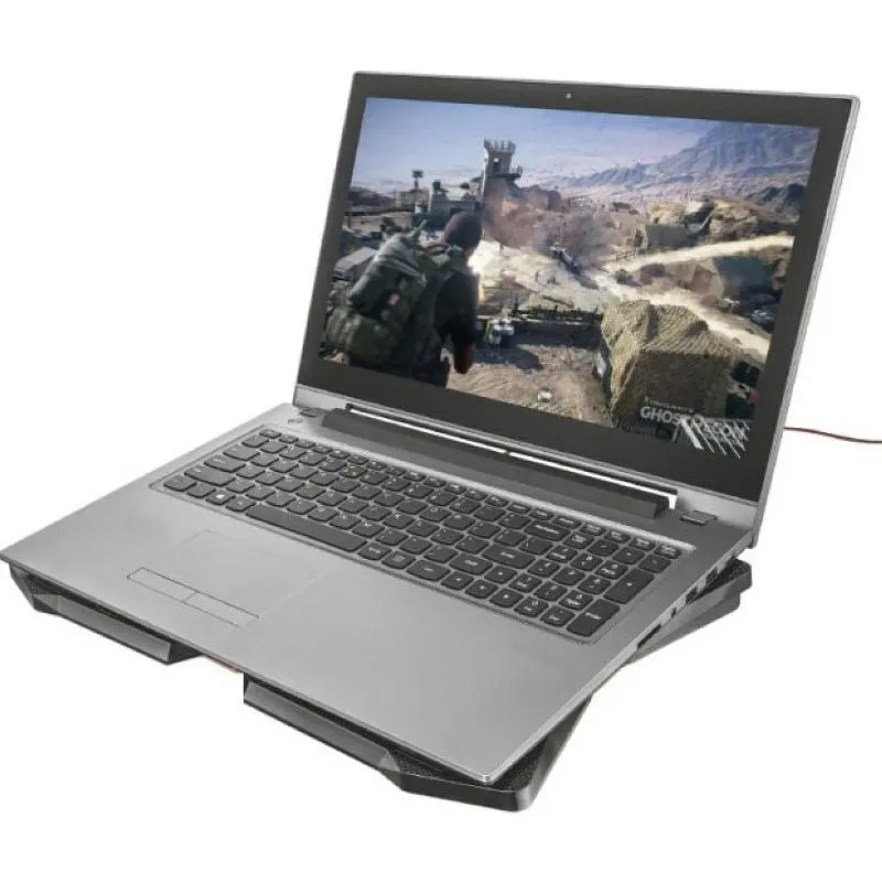 Підставка для ноутбуків Trust GXT 278 Yozu, до 17.3", RED LED, чорний 20817_TRUST - фото 6
