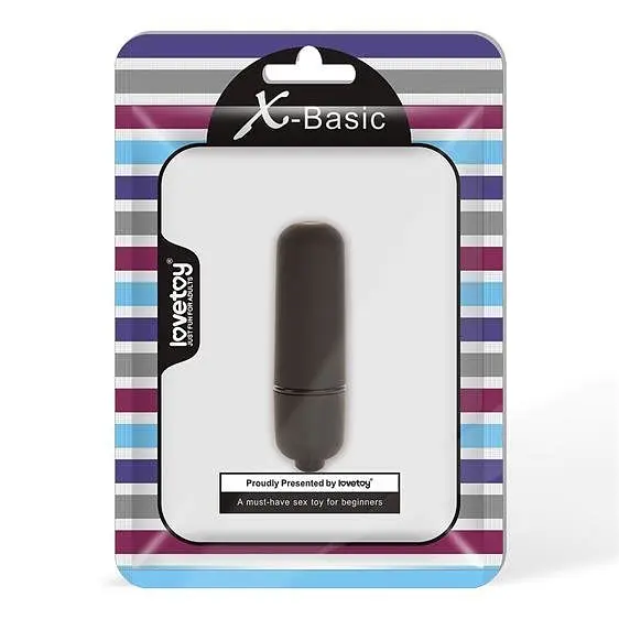 Вібропуля X-Basic Bullet Mini 10 Speeds чорна - фото 2