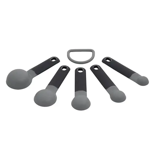Набор мерных ложек KitchenAid Coreline KQG057OHCGG 5 шт серый - фото 3