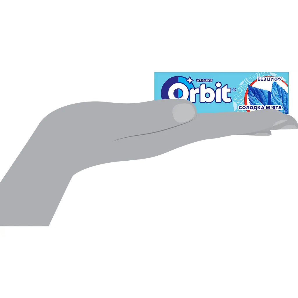 Резинка жевательная Orbit Sweet Mint драже, 14 г (609138) - фото 3