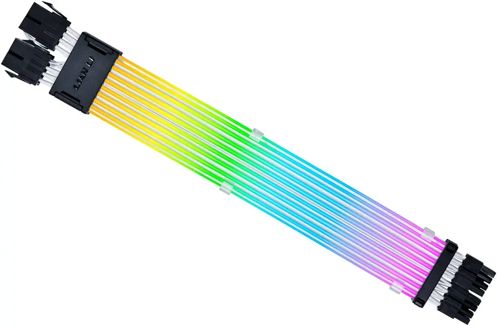 Кабель для ПК світлодіодний Lian Li Strimer WIRELESS CPU 2x8-PIN, PW8-1W-CPU (G89.PW8-1W-CPU.00) - фото 2