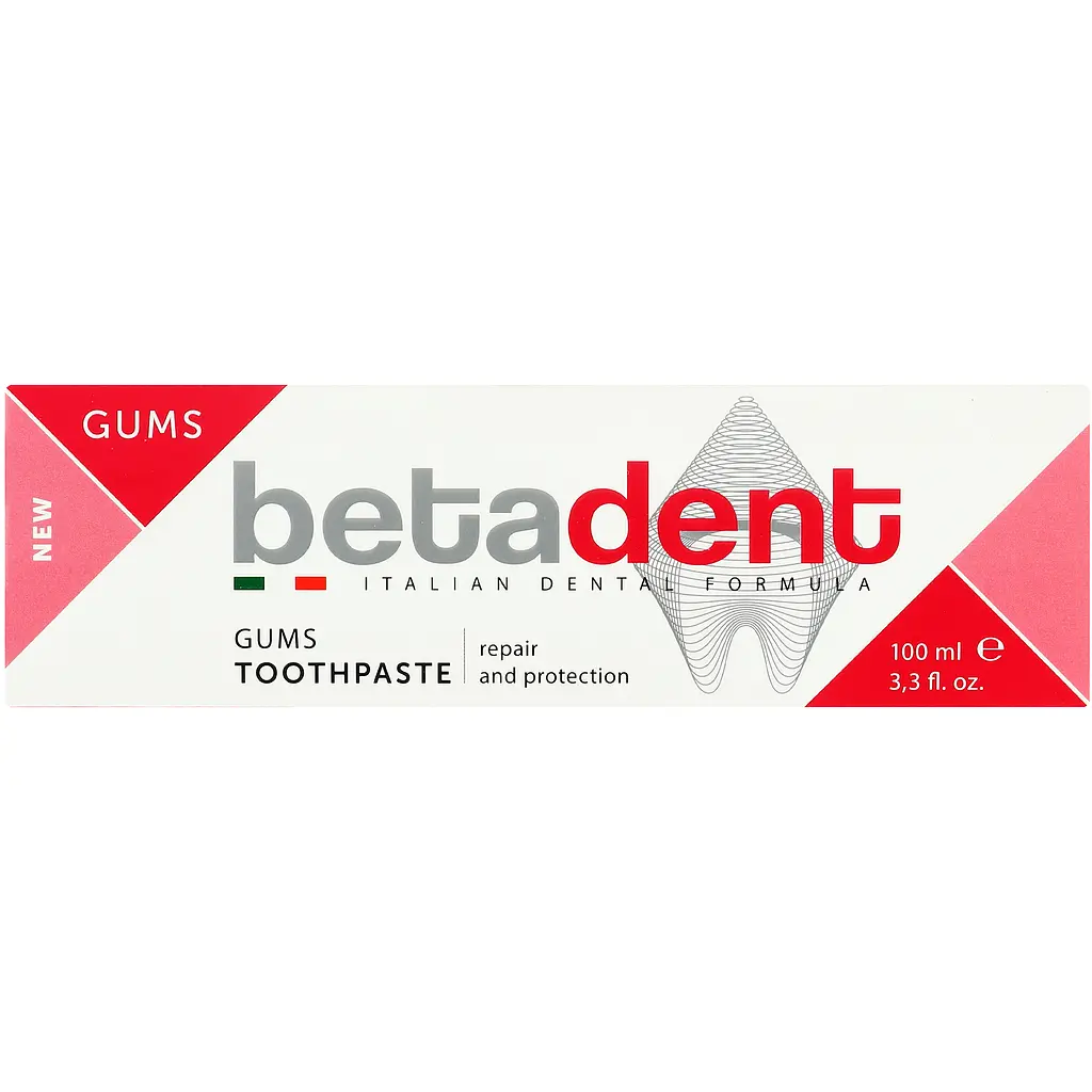 Зубна паста Betadent Gums Toothpaste 100 мл - фото 4