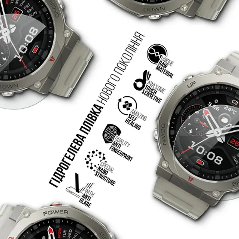 Плівка захисна Armorstandart Matte hydrogel Black Shark GS3 Ultra 6 pcs (ARM91999) - фото 2