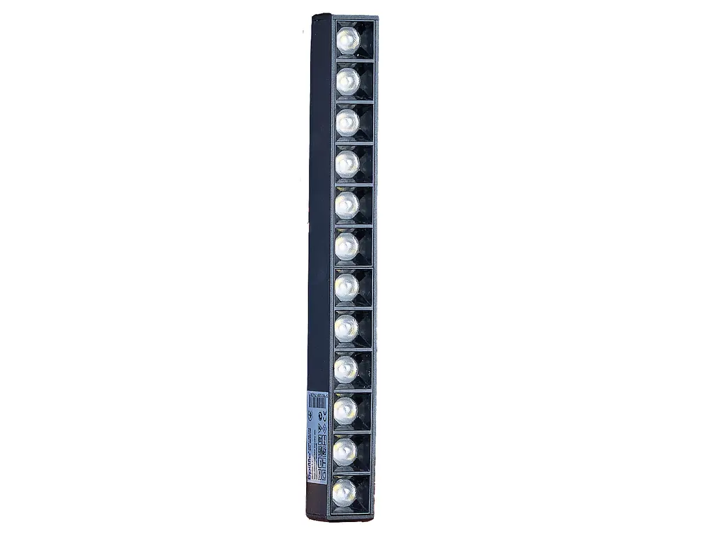 Магнитный трековый светильник KW-290/12W NW DC48V BK Brille 48-174 - фото 3