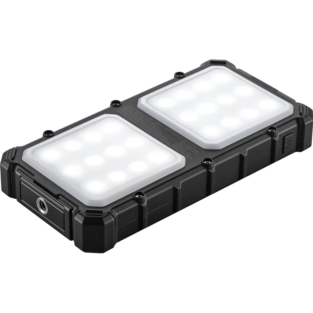 УМБ сонячна Sandberg 10000mAh 22,5W PD Solar Powerbank CampLED, USB-A,USB-C In/Out, PowerThru - фото 6