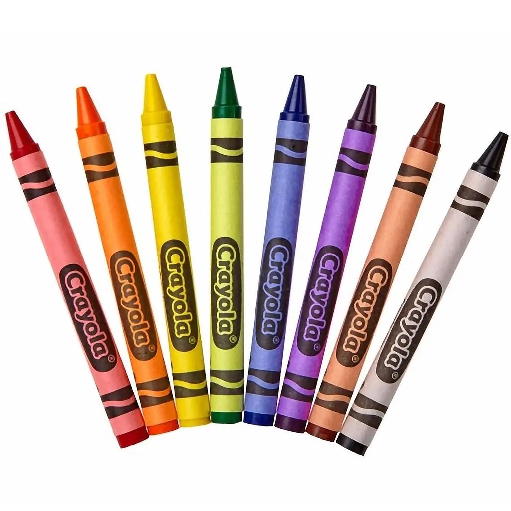 Мелки восковые Crayola 8 шт. (52-3008) - фото 2