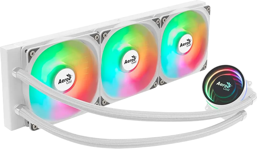 Водяне охолодження AeroCool Oasis L360 ARGB White (ACLA-OA36117.21) - фото 3