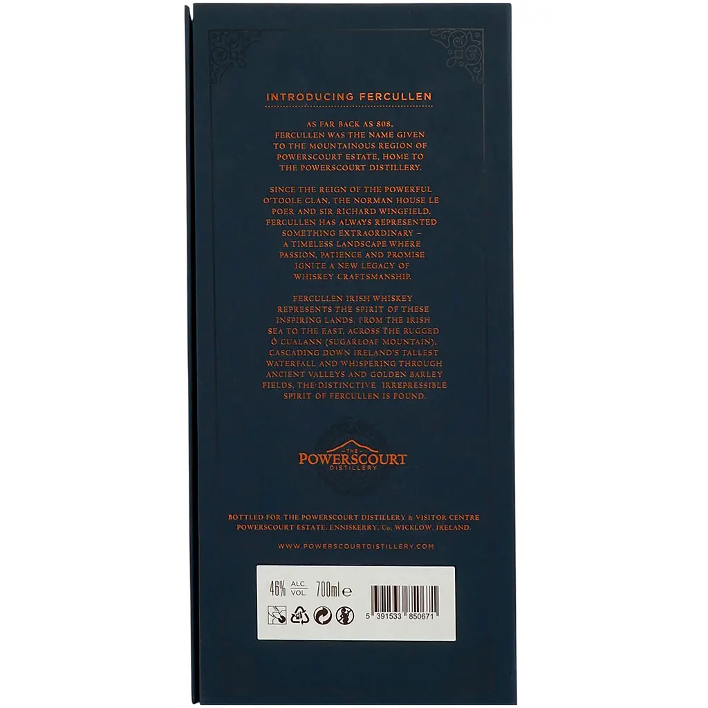 Віскі Fercullen 21 yo Single Malt Irish Whiskey 46% 0.7 л - фото 11