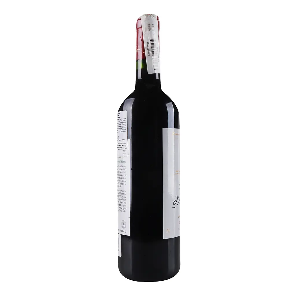Вино Baron Philippe de Rothschild Chateau d'Armailhac 2015 АОС/AOP, 13,5%, 0,75 л (777913) - фото 3