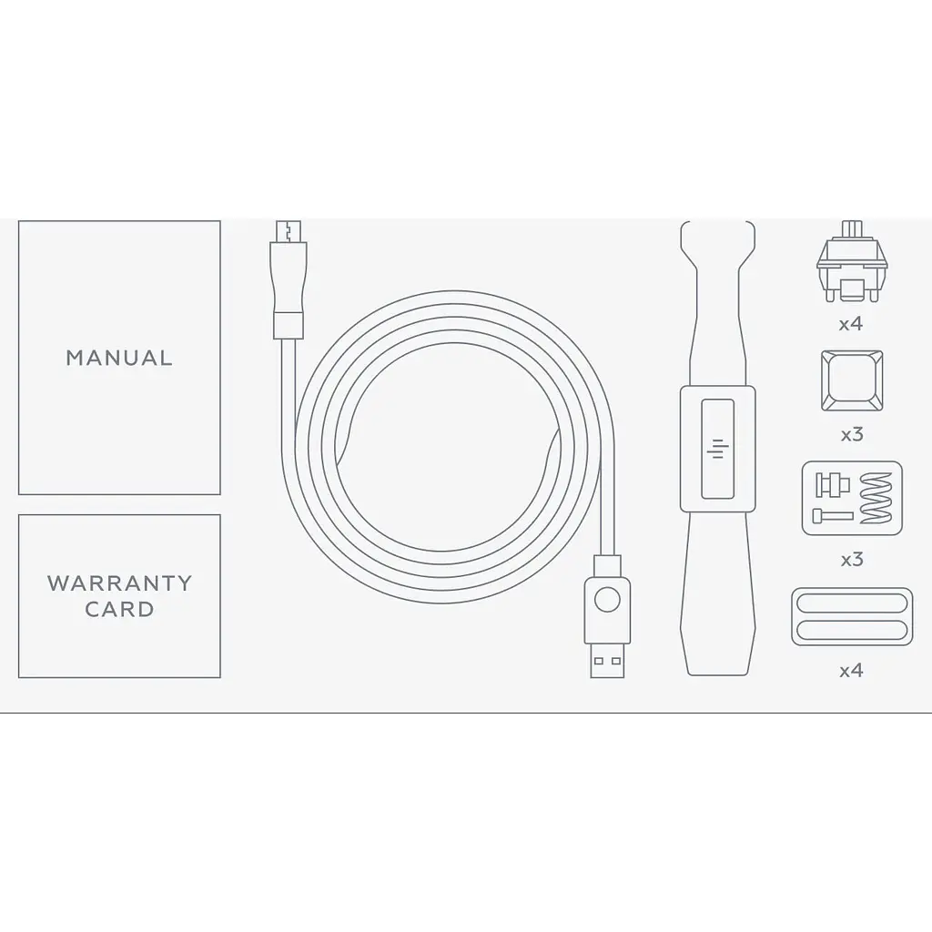 Клавиатура Dark Project ALU87A Midnight ANSI ENG/UA (DPKB_MIDNIGHT_87_ANSI_UA) [123179] - фото 8
