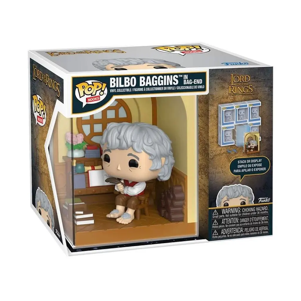 Ігрова фігурка Funko Pop! Nooks серії Володар перснів - Більбо Торбин у Торбиному Куті 90463 - фото 2