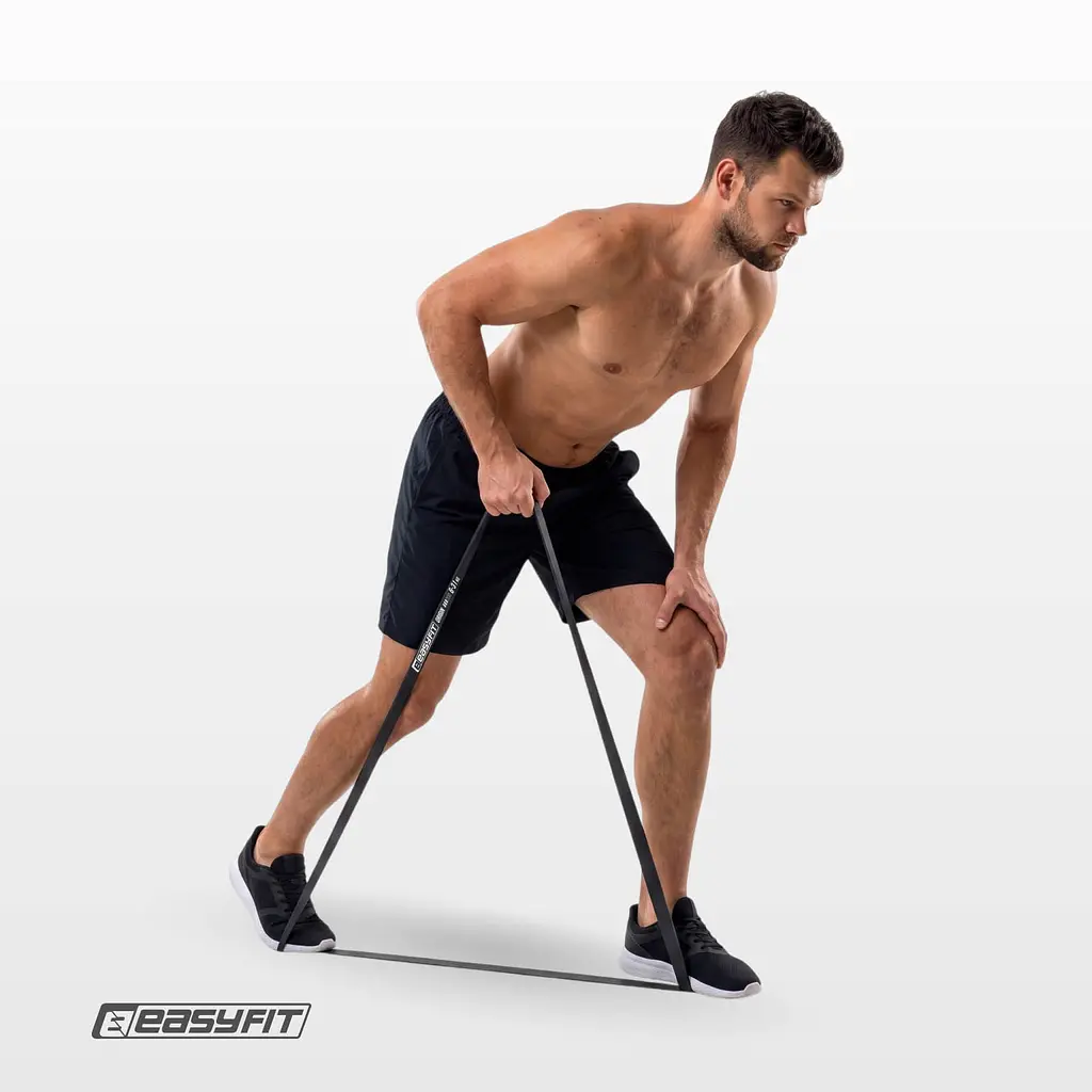 Гумова петля EasyFit 6-31 кг Чорна - фото 8