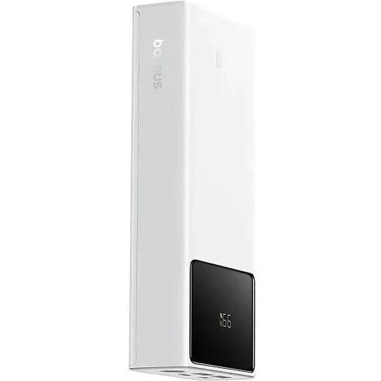 Портативна батарея Baseus Star-Lord Digital Display Fast Charging 20000 mAh 30W P10022904213-00 White - фото 6