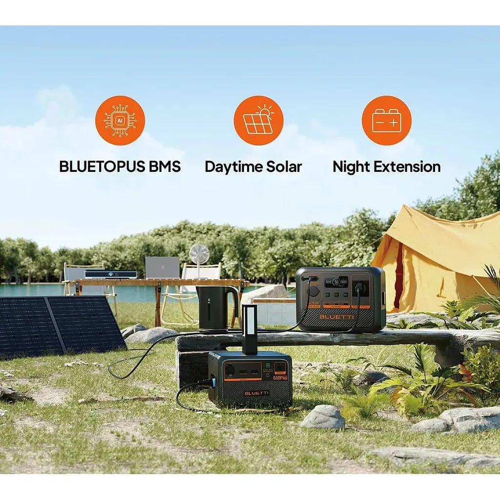 Зарядна станція BLUETTI 700W AC50P / 700 Вт / 504 Вт/ч / LiFePO4 (AC50P) UA - фото 11