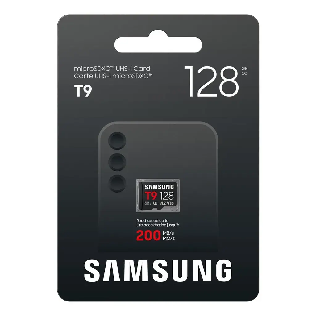 Карта пам'яті Samsung 128GB microSDXC class 10 UHS-I U3 V30 A2 T9 (MB-MH128T/WW) - фото 4