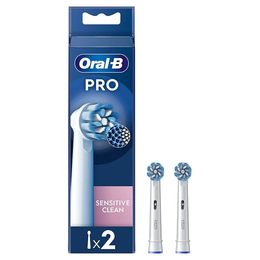 Насадка для зубної електрощітки Braun Oral-B Sensitive Clean Pro EB60X (2 шт)