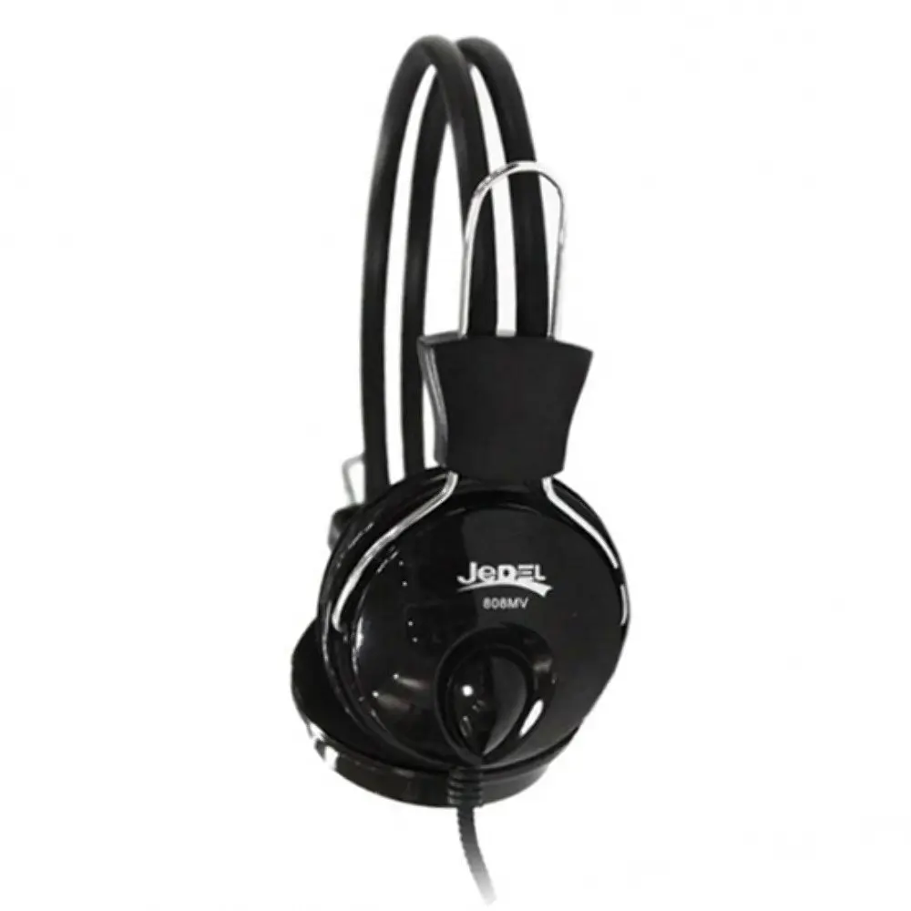 Наушники накладные Jedel 808 Jack 3.5 черный - фото 2