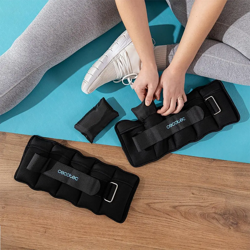 Обтяжувачі Cecotec Drumfit AnkleBell 2500 Neo (2шт по 2,5кг) (CCTC-07208) - фото 2