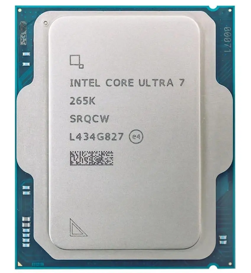 Процесор Intel Core Ultra 7 265K (AT8076806412) (Socket 1851, 20T, 5.5 ГГц, Tray)
