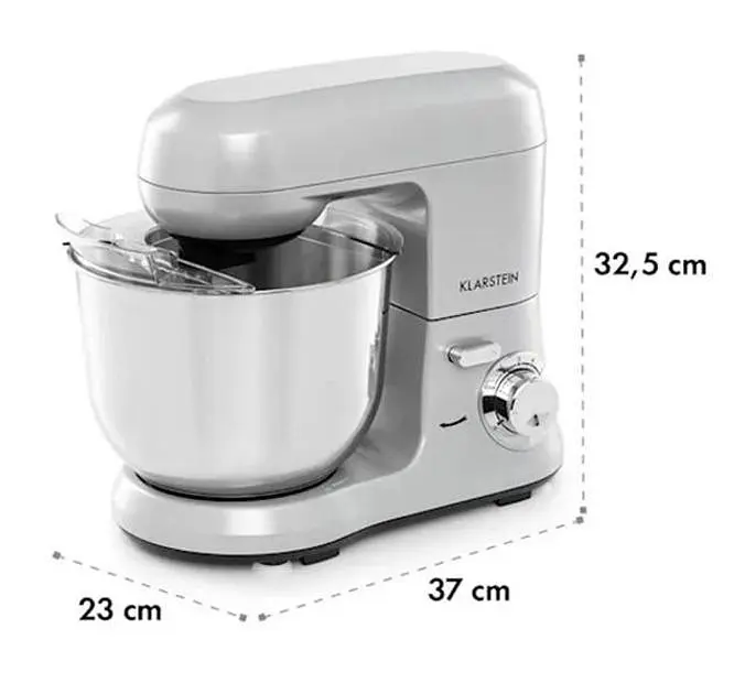 Кухонный комбайн тестомисс Klarstein Bella Robusta (10033678) - фото 6