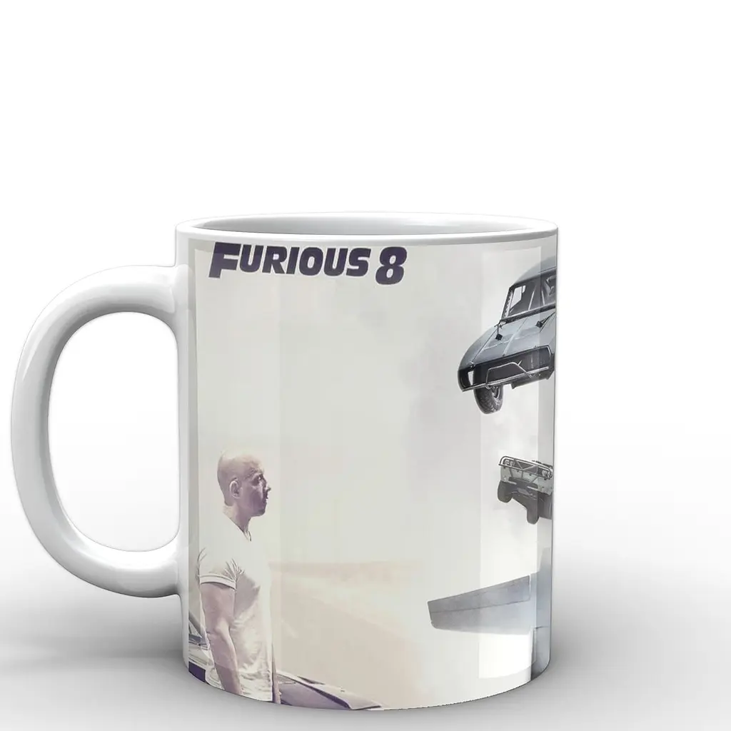 Кухоль GeekLand Форсаж The Fast and the Furious Poster 4 FF.02.023 330 мл білий - фото 2