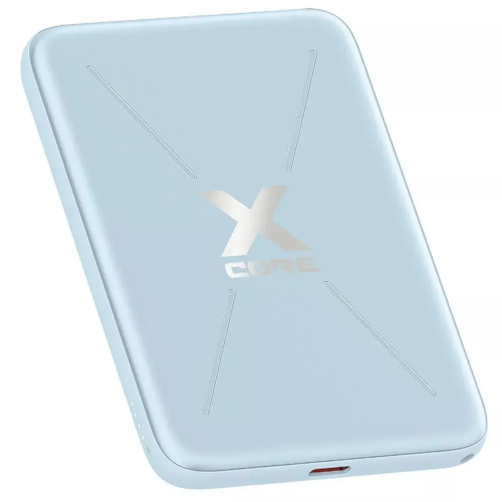 Універсальна мобільна батарея Proove X-Core 20W 5000mAh Небесно-блакитний (PNXC20010008) - фото 2