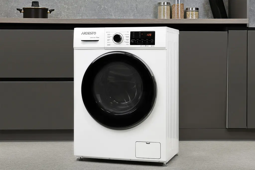 Пральна машина Ardesto WMS-7115W BLACK MARS/ 7кг/1200/A++/12 програм/display/колір білий/48см (WMS-7115W) - фото 8