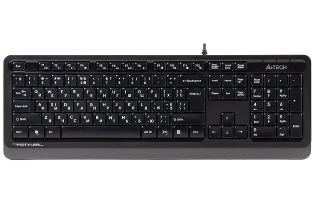 Клавіатура A4Tech FK10 USB Grey - фото 3