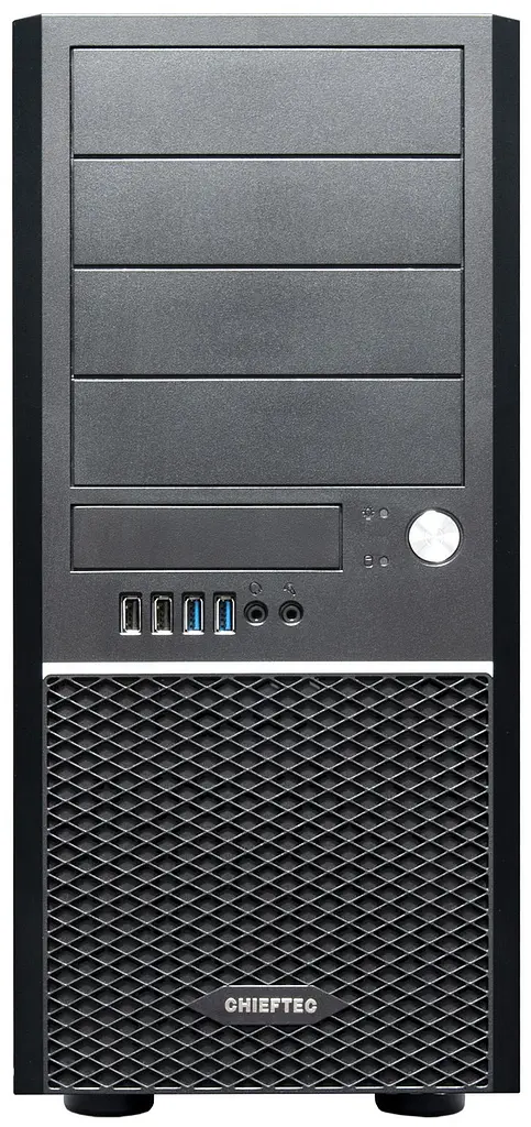 Корпус Chieftec CLASSIC CM-25B-OP, без Блок живлення, 2xUSB3.0, ATX, Чорний - фото 2