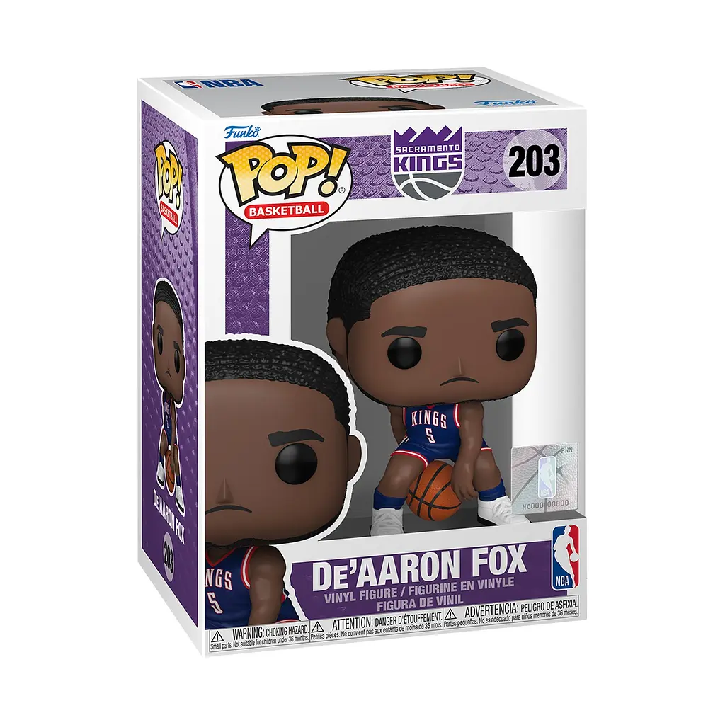 Фігурка Funko POP NBA: Sacramento Kings - De'aaron Fox CE 24 det0018184 - фото 2