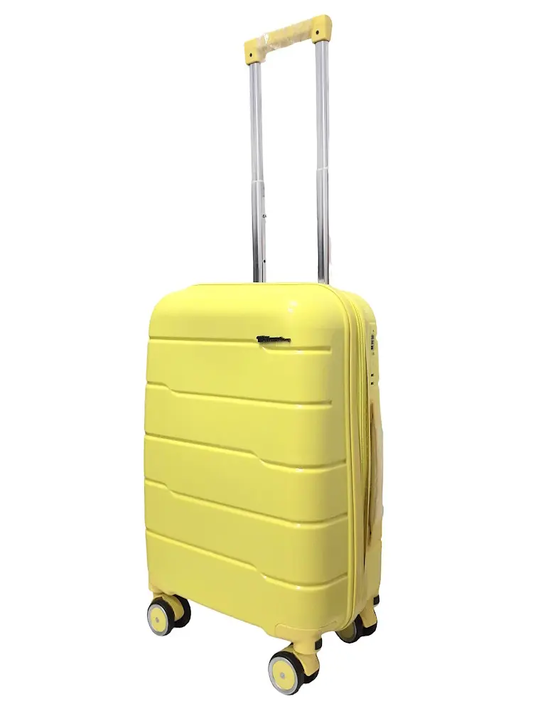 Валіза міні XS+ з поліпропілену Milano bag 030 40л Жовтий - фото 2