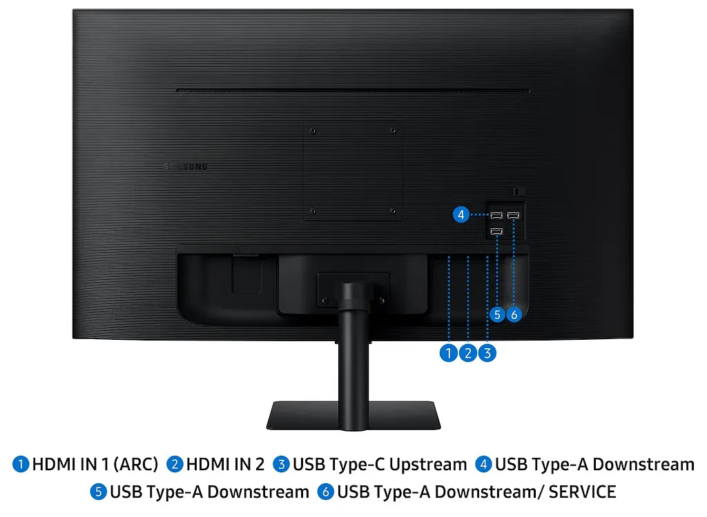 Монитор Samsung 32" LS32FM702UZXUA teh0022187 - фото 6