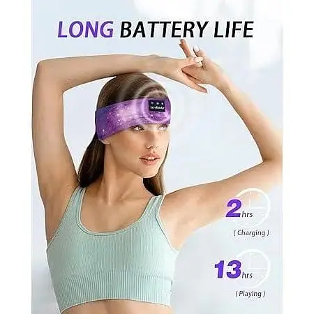 Маска-навушники для сну LC-Dolida Bluetooth Headband - фото 3