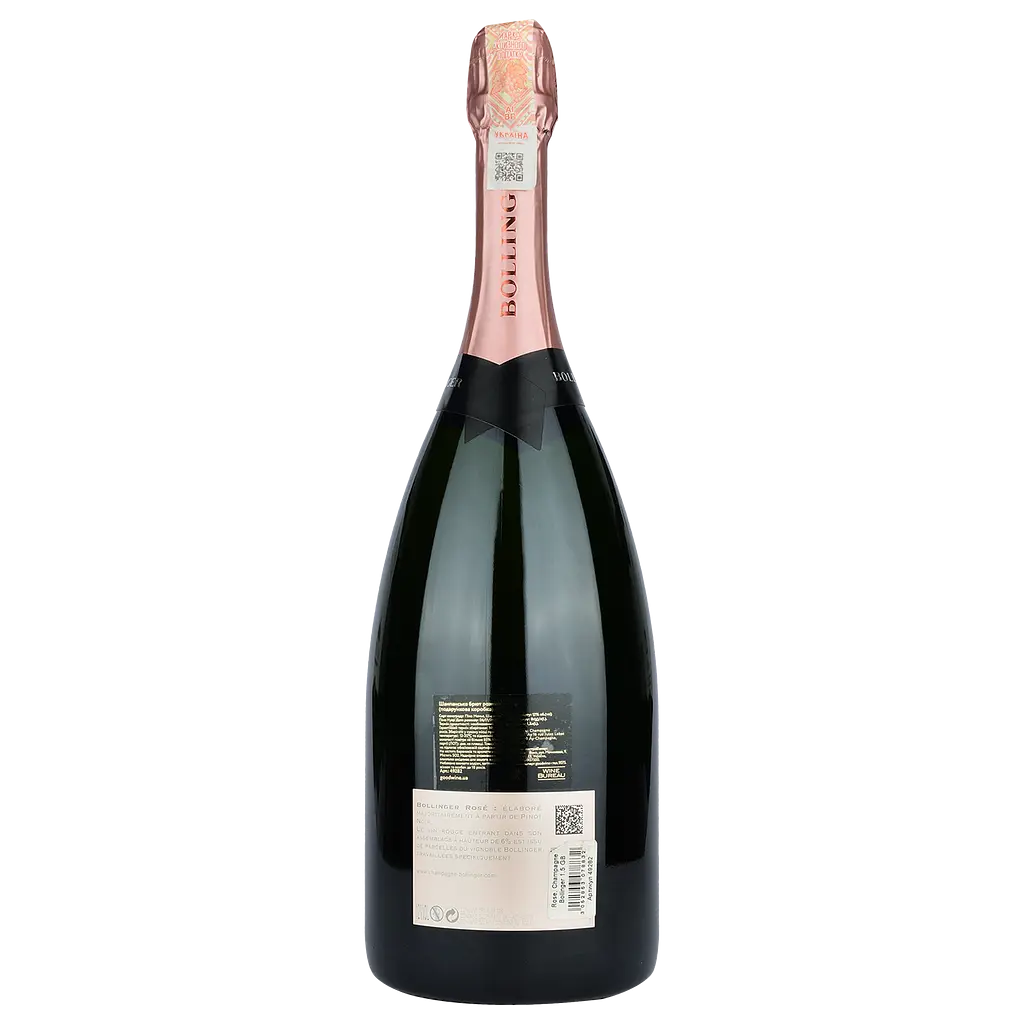 Шампанское Bollinger Rose Champagne, розовое, брют, 1,5 л (49282) - фото 2