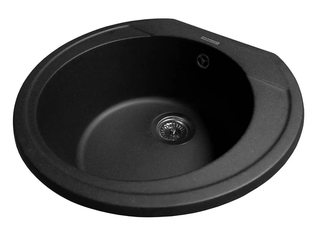 Кухонна мийка Miraggio TULUZA black (0002565) Граніт, Врізна, Чорний - фото 3