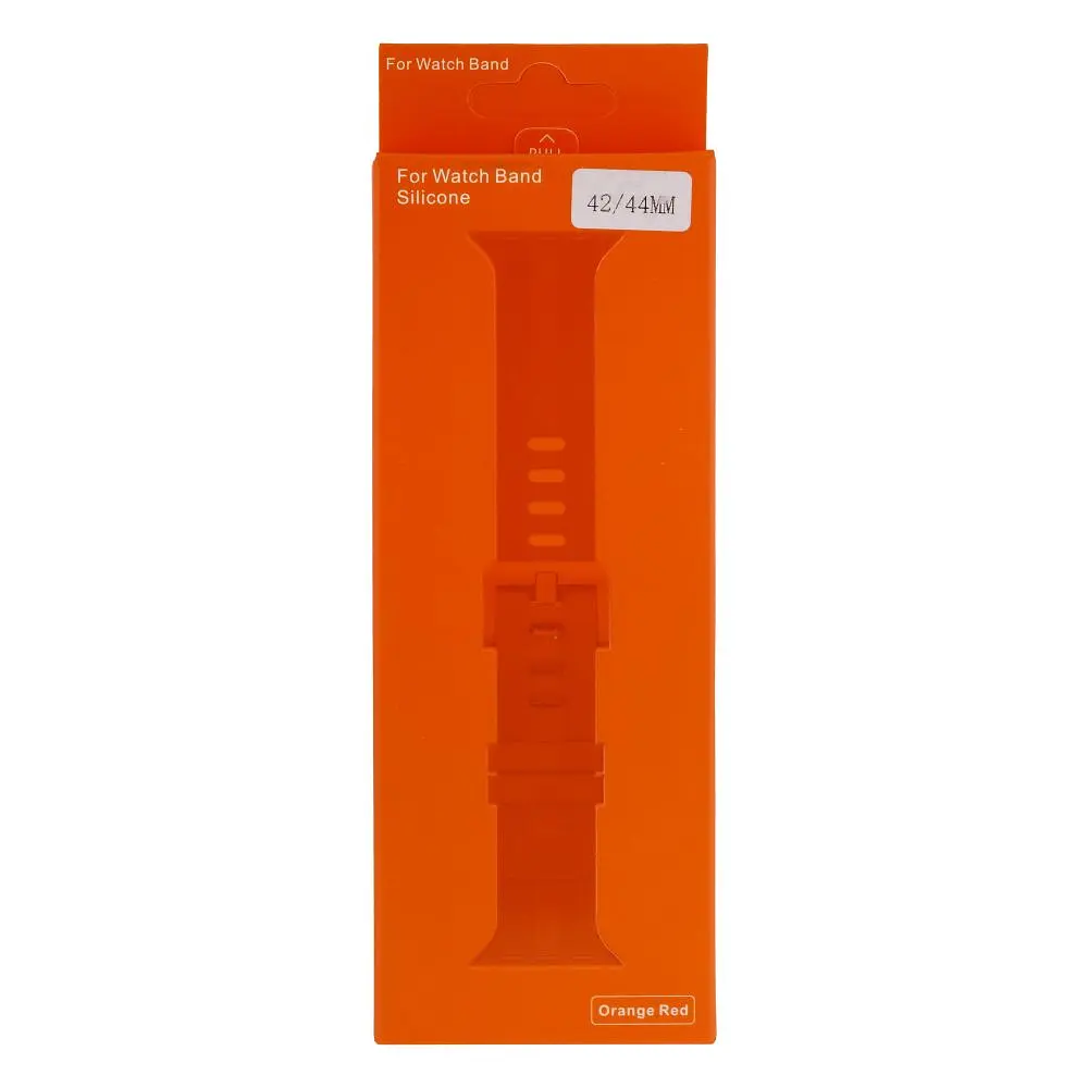 Ремінець Anchor Watch Band Silicone Shine Apple Watch 49/Watch 45/ Watch 44/Watch 42 мм Orange Red - фото 2