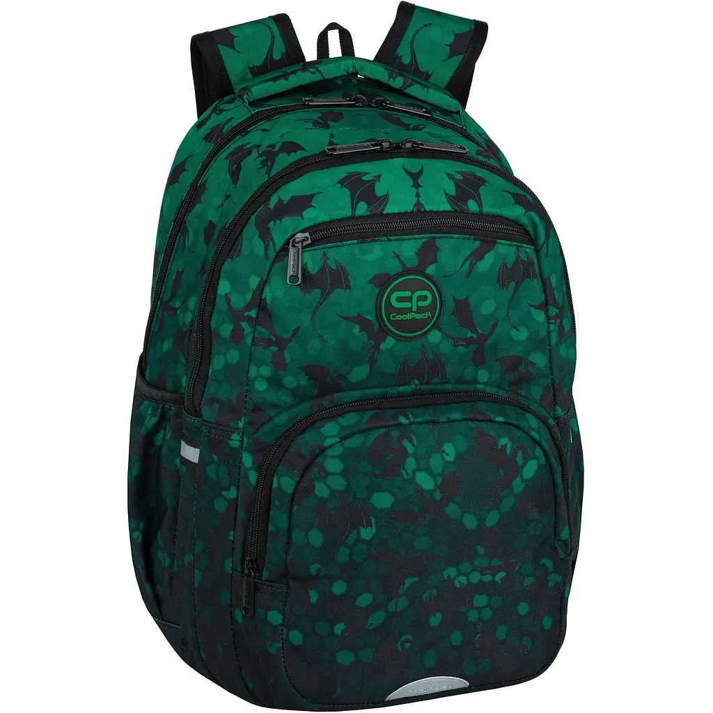 Набір: Рюкзак CoolPack Pick 17” Dragons (F099805) + Пенал на блискавці CoolPack Clipper Tiger з органайзером для ручок 20x14x3 см (F076931) - фото 2