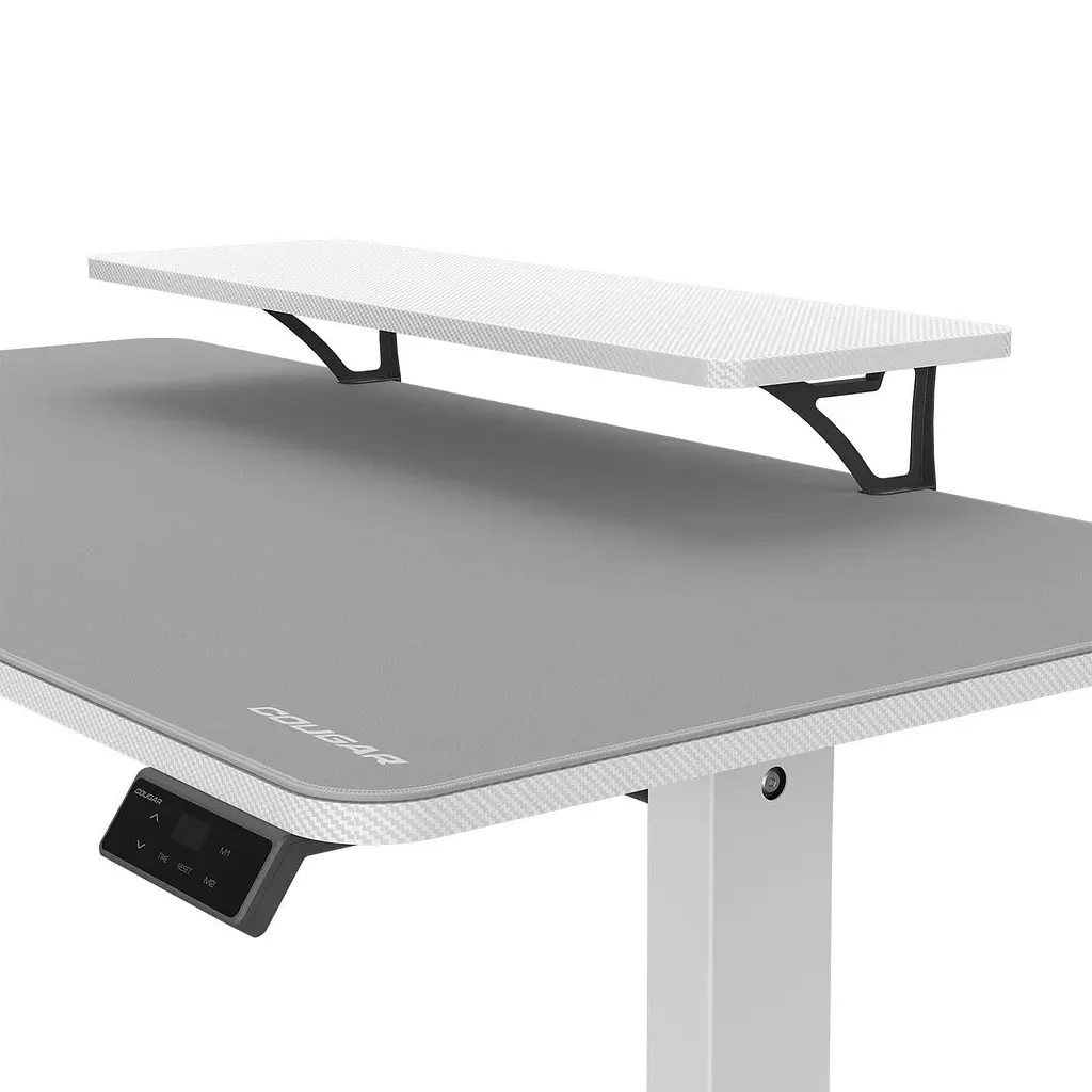 Геймерский стол Cougar E-Star 140 з електричним регулюванням висоти White (E-Star 140 White) - фото 9