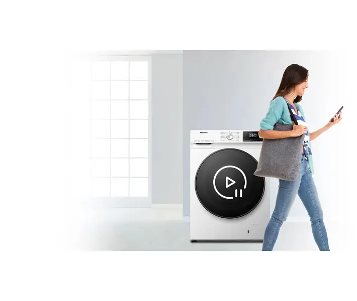 Стиральная машина Hisense WDQA8014EVJM с сушкой - фото 5