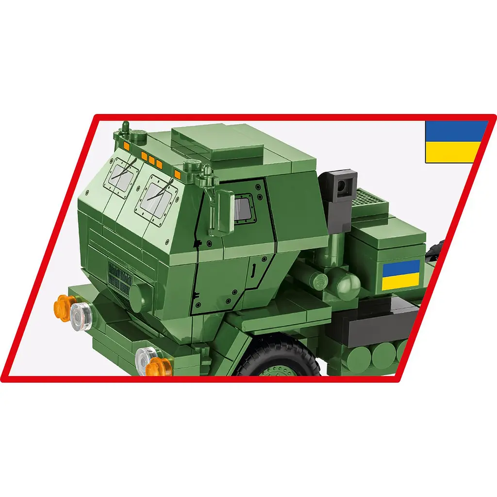 Конструктор Cobi РСЗО Himars M142 UA/PL/US 604 детали (COBI-2626) - фото 12