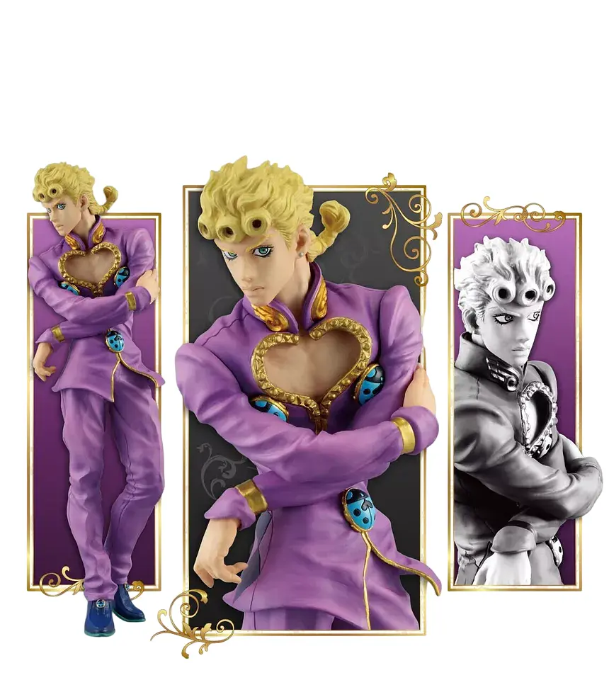 Фігурка Bandai Джорно Джованна Неймовірні пригоди ДжоДжо Giorno Giovanna Jojo's Bizzare Adventure Золотий Вітер 24 см BN JJ GG 24 - фото 2